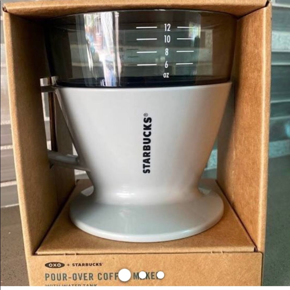 STARBUCKS - OXO-  POUR OVER COFFEE MAKER